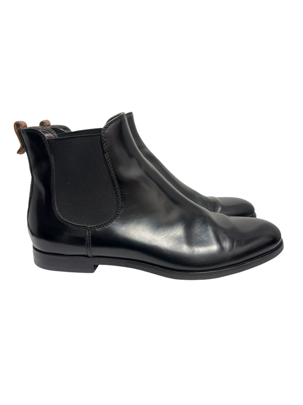 AGL Black Leather Chelsea Boots Sz 39 /US 9